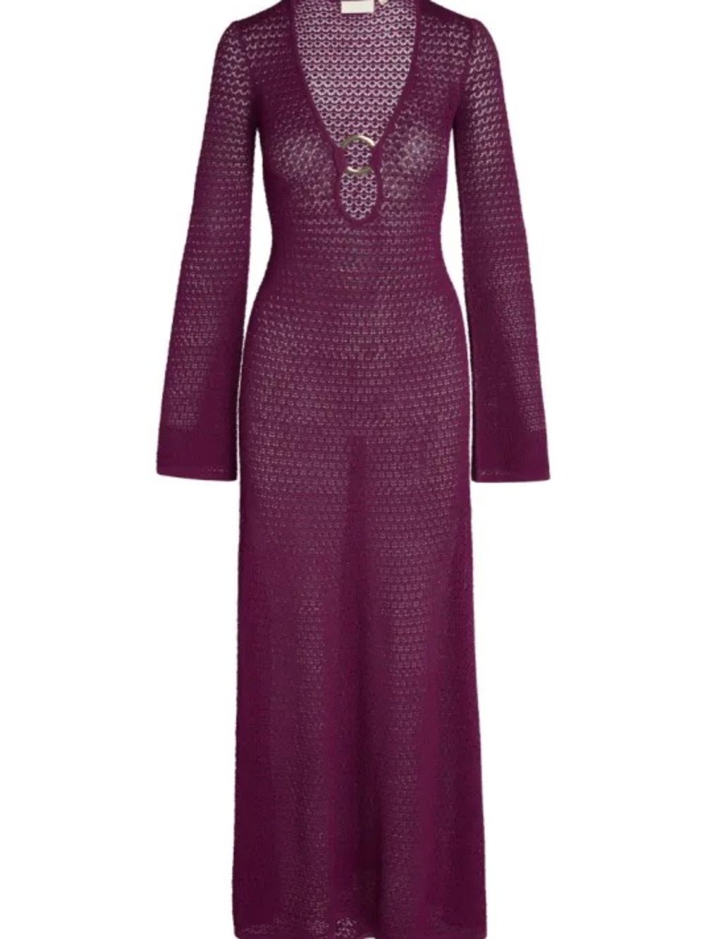 MONDAY Swim Montego Knit Dress in Eggplant